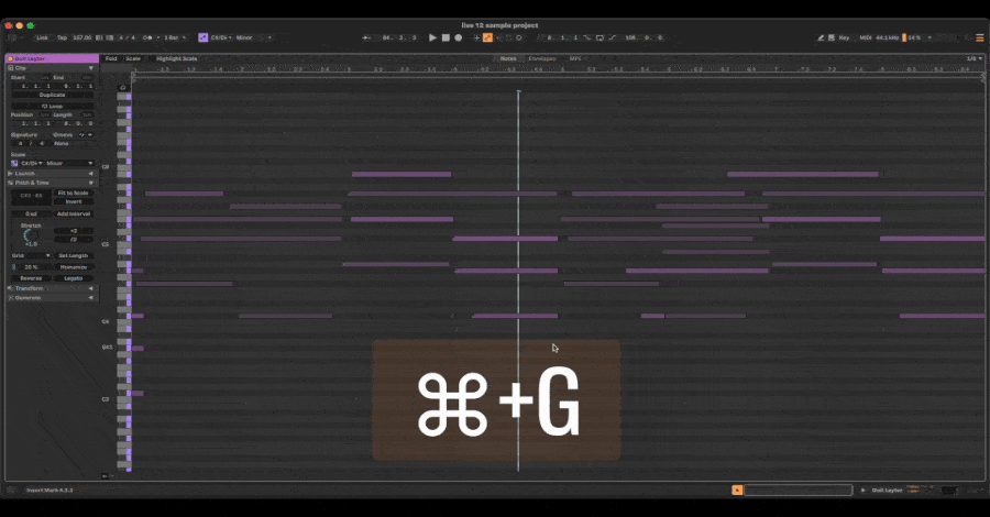 Group MIDI Notes